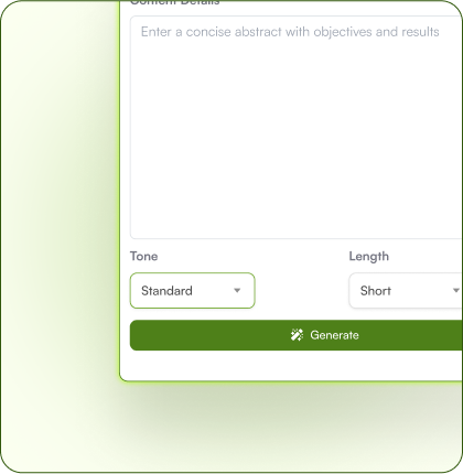 Decide How Your Abstract Should Read
