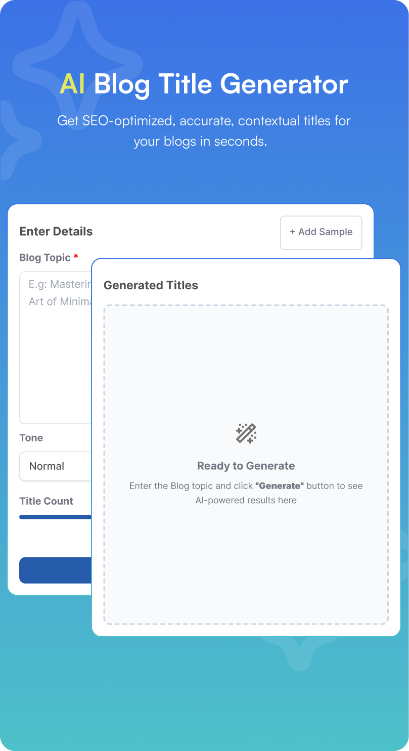 AI Blog Title Generator