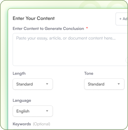 Choose the Right Conclusion Style