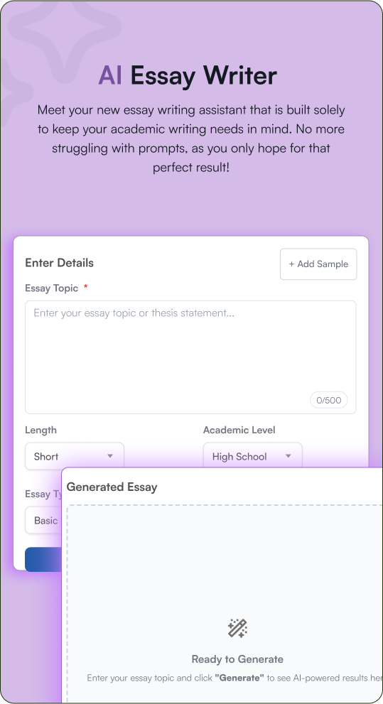 Free AI Essay Writer