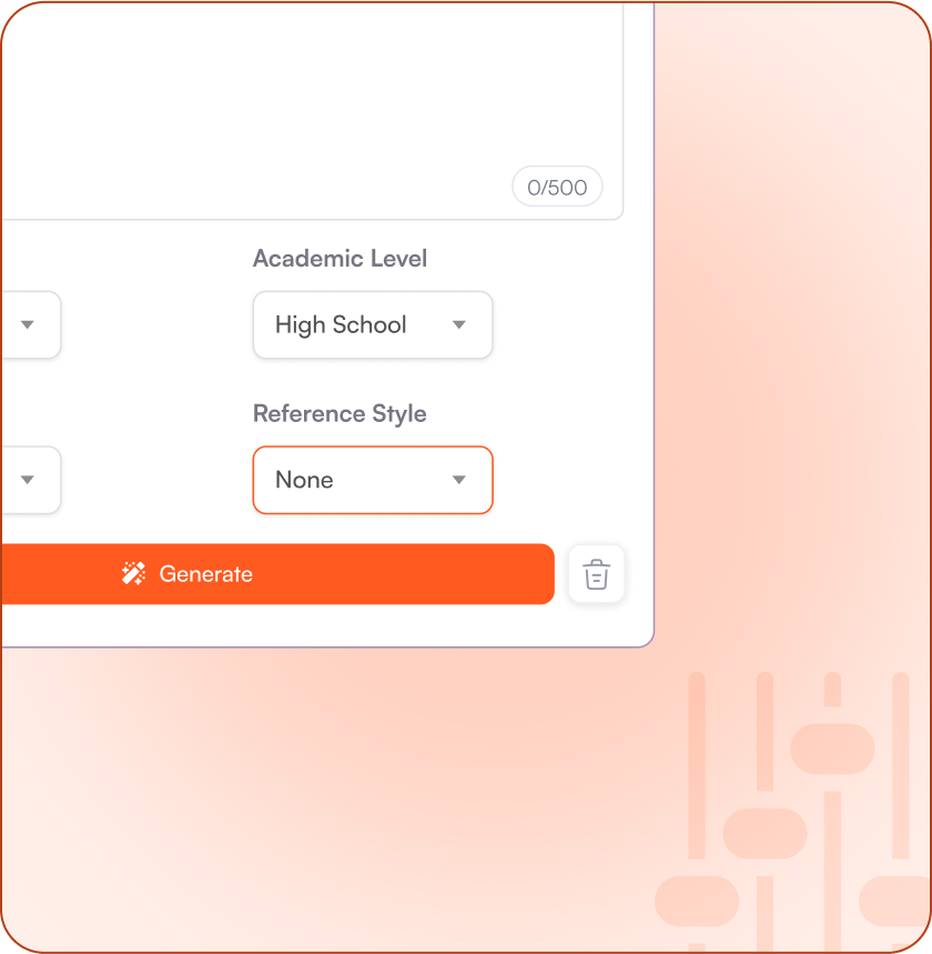 Tailor-made References
