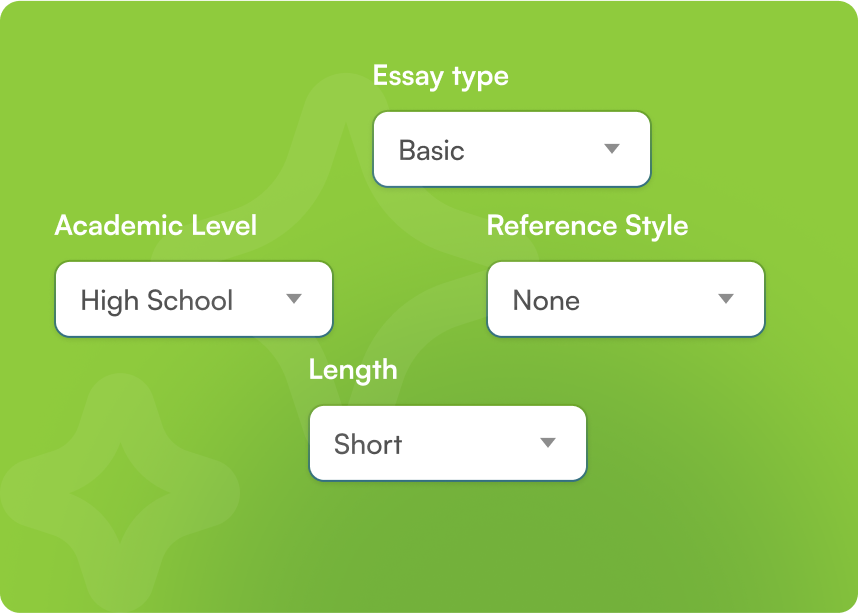Adaptive Essay Customization