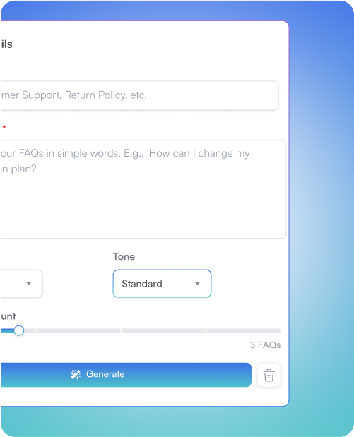 From Retail to SaaS—FAQs That Fit Any Need