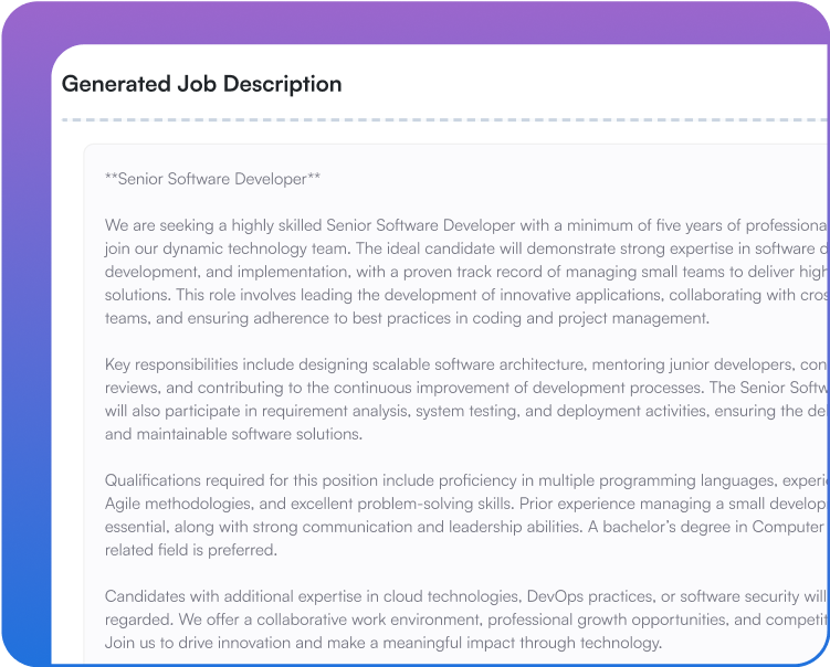 Job Descriptions That Uphold The Company Culture