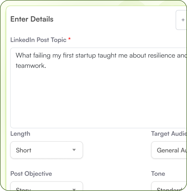 A Setup That Operates Through You