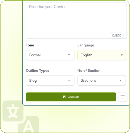 Global Content Expansion Write in Any Language