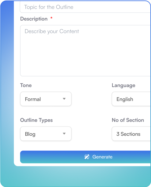 Best AI Outline Generator Best AI Outline Generator