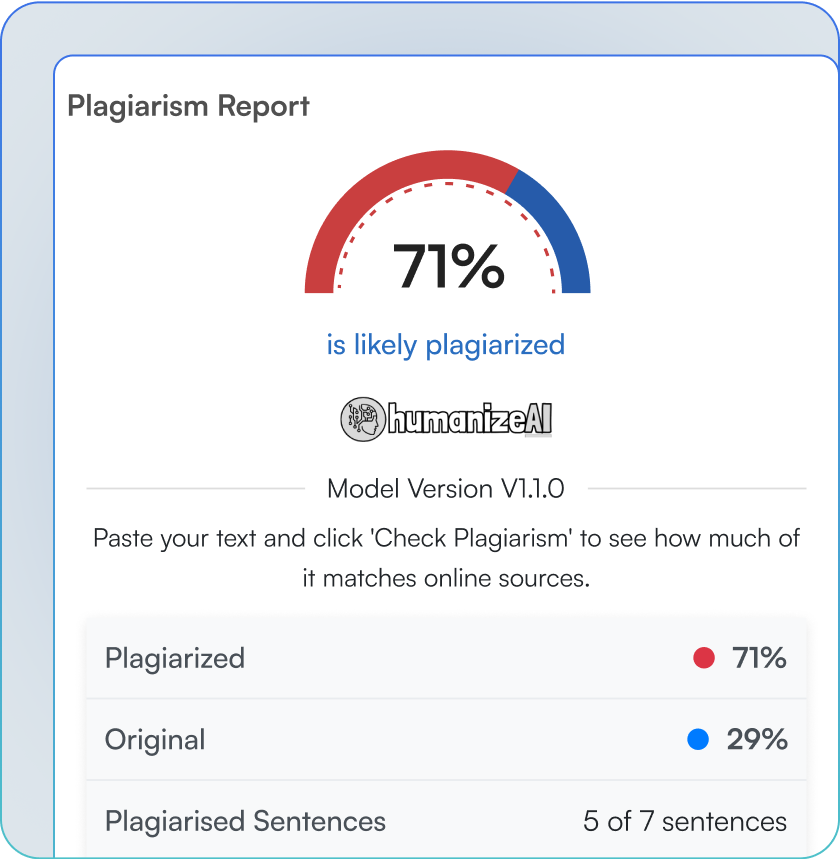 Full Plagiarism Analysis Made Simple