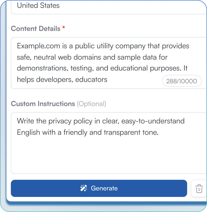 Content Privacy Guide