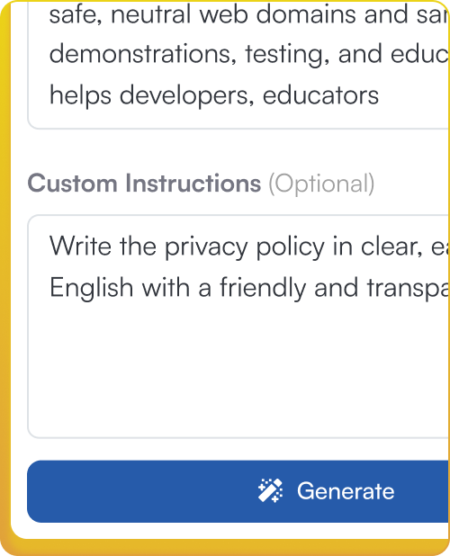 Who Can Rely On An AI Privacy Policy Generator