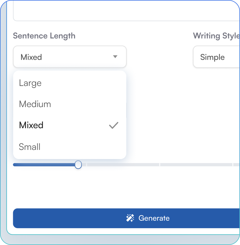 Short > Long> Very Small > Small > Do It All