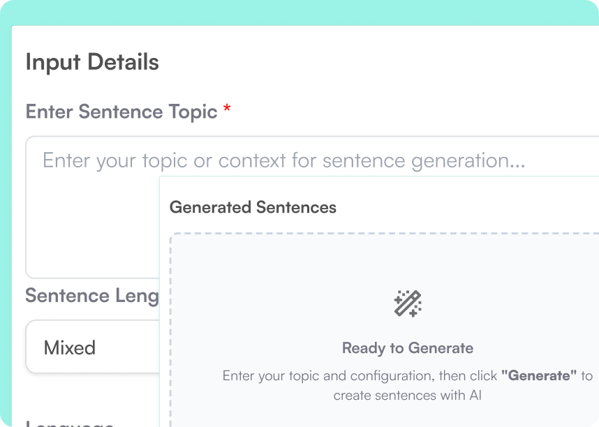 A Sentence Generator That Writes The Way You Think: A Quick Recap