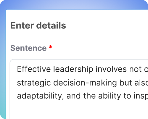 A Global Tool, With Understanding