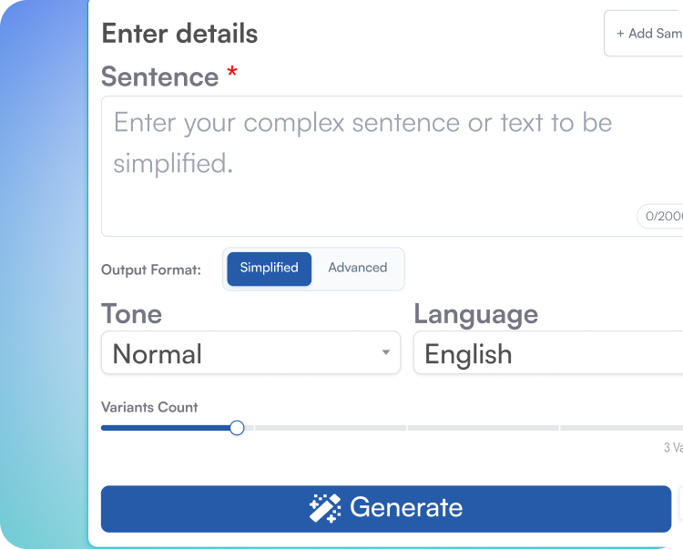 Better Understanding Meets Simple Setup