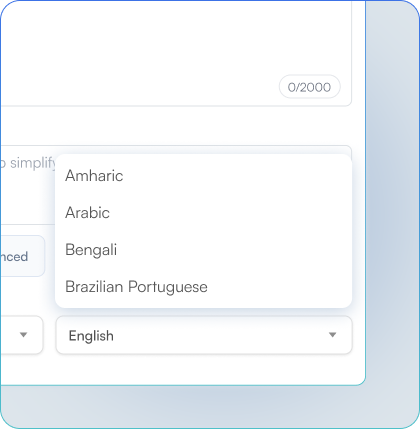 Global Reach, Local Clarity