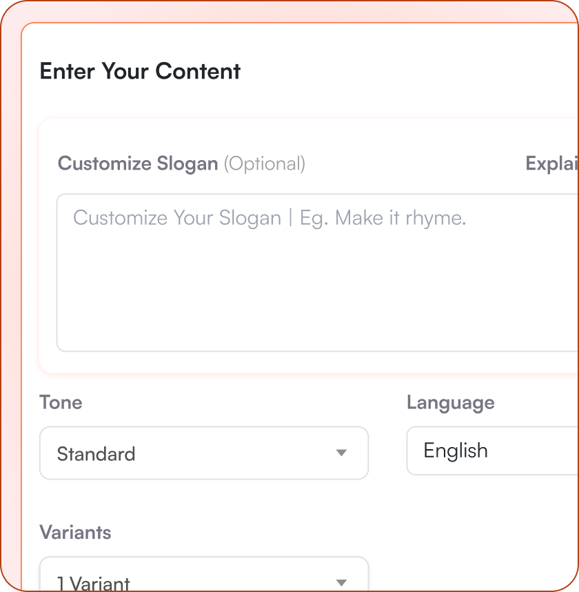 Customize With Efficiency