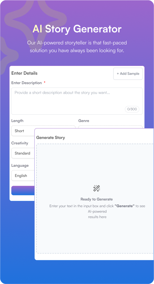 Free AI Story Generator