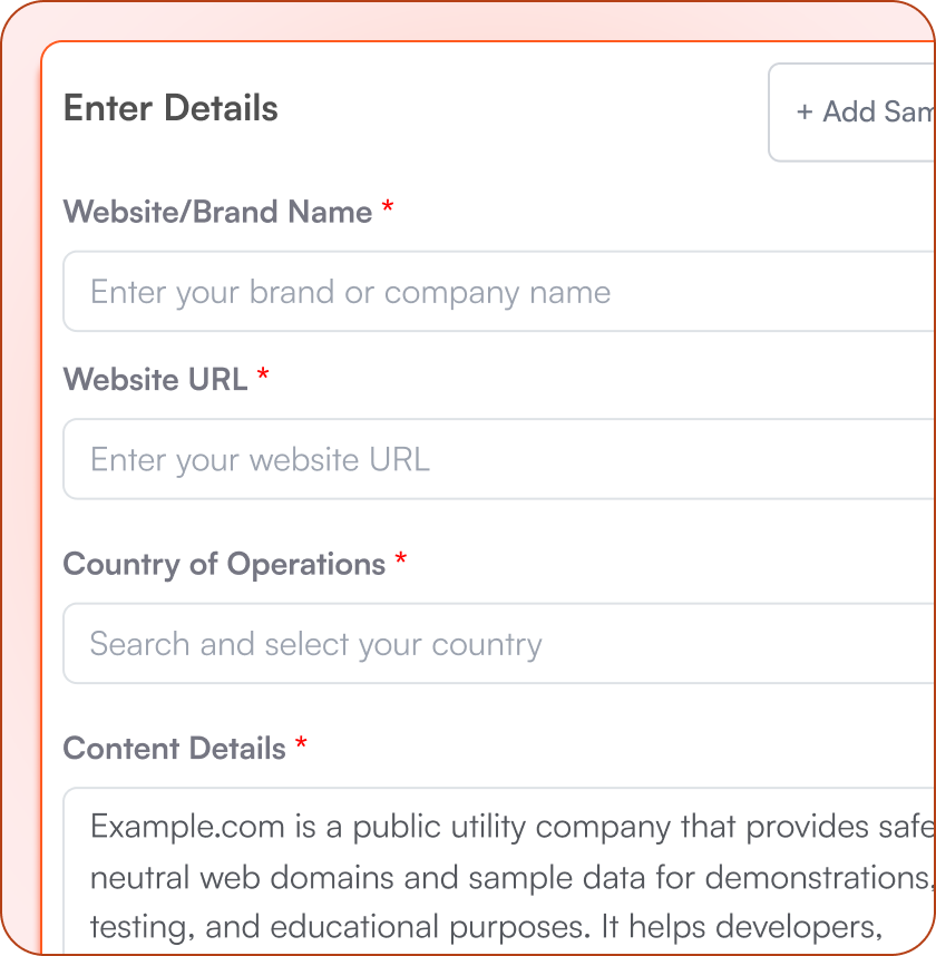 Our Framework Your Words