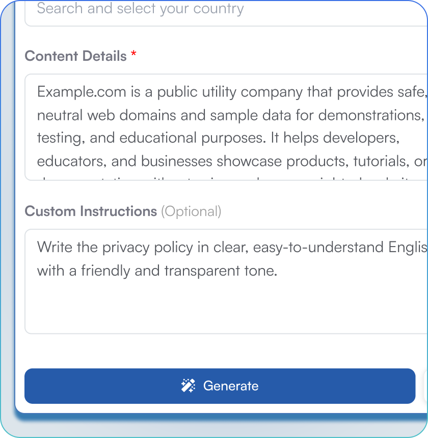 Customization, You, T&C!