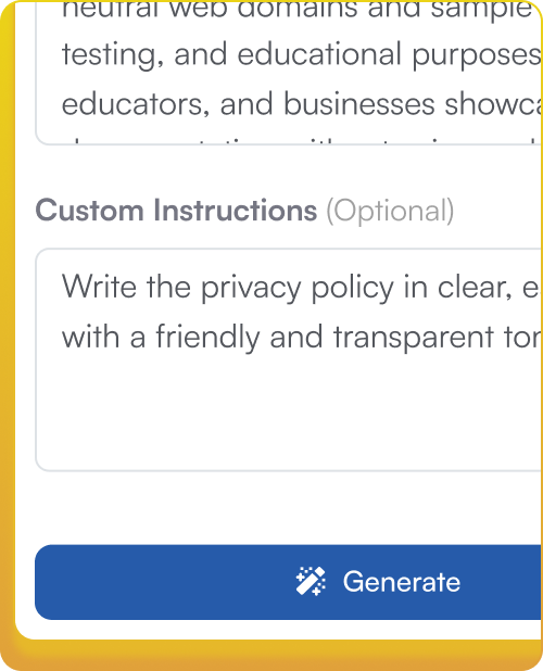 Best AI Terms and Conditions Generator