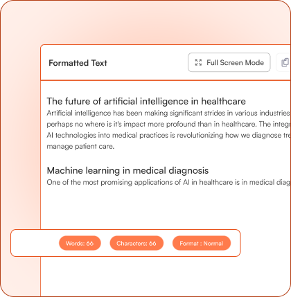 Keep an Eye on Every Word and Letter