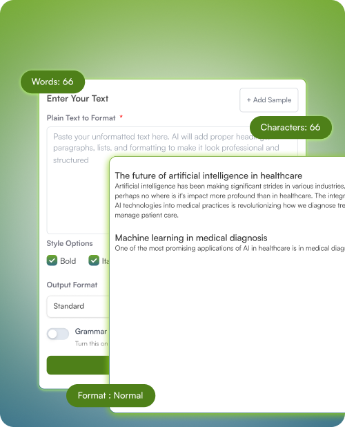 Best AI Text Formatter