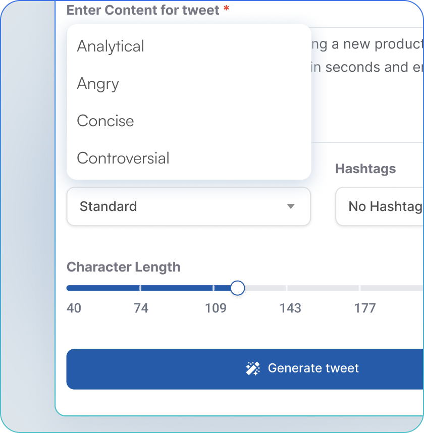 Your Tweet In Your Tone