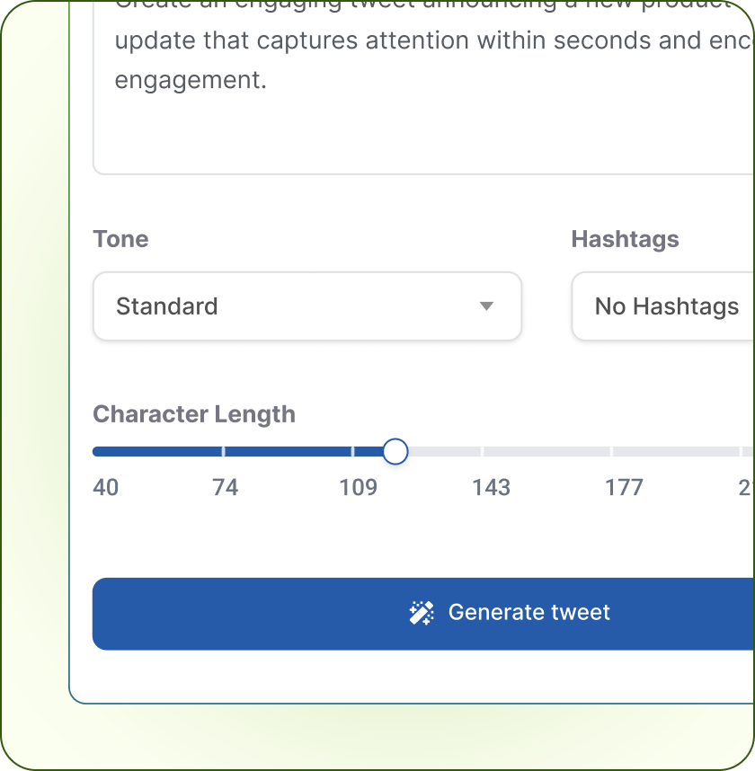 Your Words, Your Length