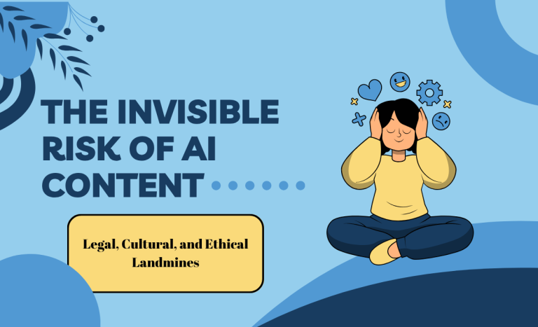 The Invisible Risk of AI Content: Legal, Cultural, and Ethical Landmines