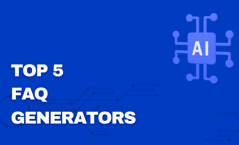 Top 5 FAQ Generators For 2026