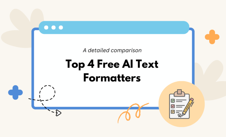 Top 4 AI Text Formatters For 2026
