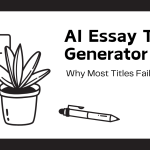 AI Essay Title Generator: Why Most Titles Fail (And How to Get Yours Right)