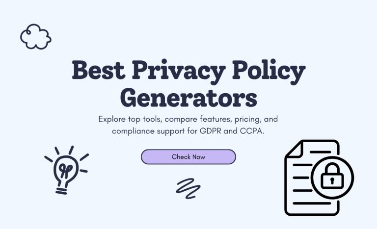 Best AI Privacy Policy Generators In 2026 