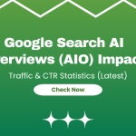 Google Search AI Overviews (AIO) Impact: 2026 Traffic & CTR Statistics (Latest)