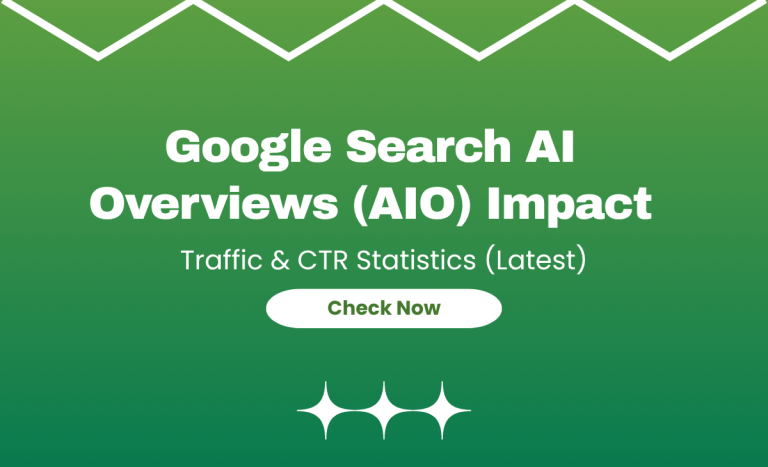 Google Search AI Overviews (AIO) Impact: 2026 Traffic & CTR Statistics (Latest)