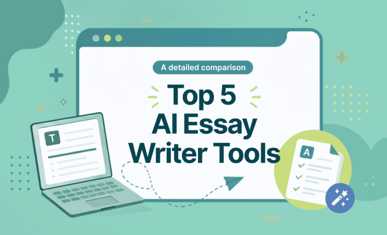 Top 5 AI Essay Writer Tools in 2026: Features, Use Cases, And Real Limitations