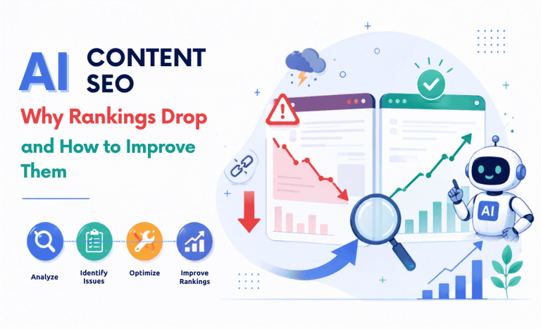 AI Content SEO In 2026: Why Rankings Drop and How to Improve Them