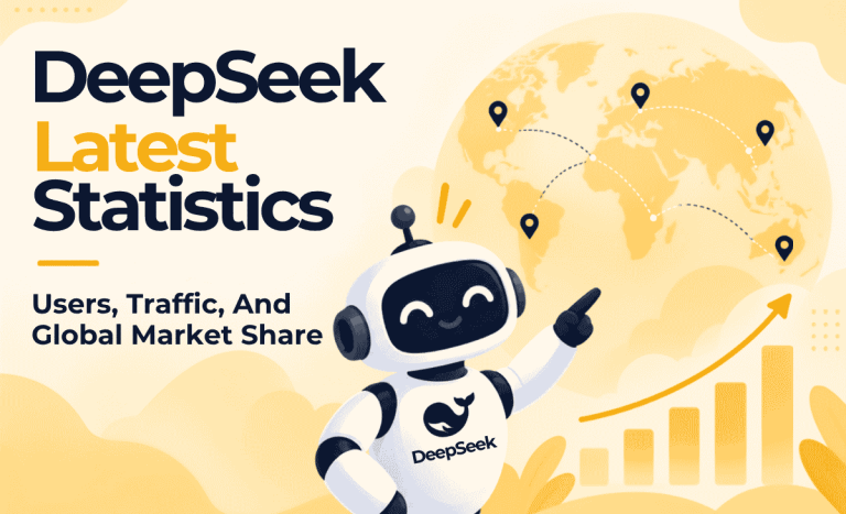 DeepSeek Latest Statistics 2026: Users, Traffic, And Global Market Share