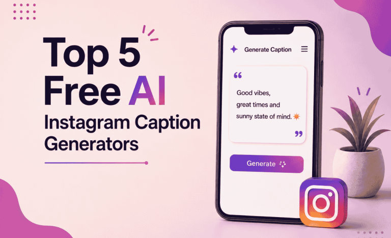 Top 5 Free AI Instagram Caption Generators For 2026