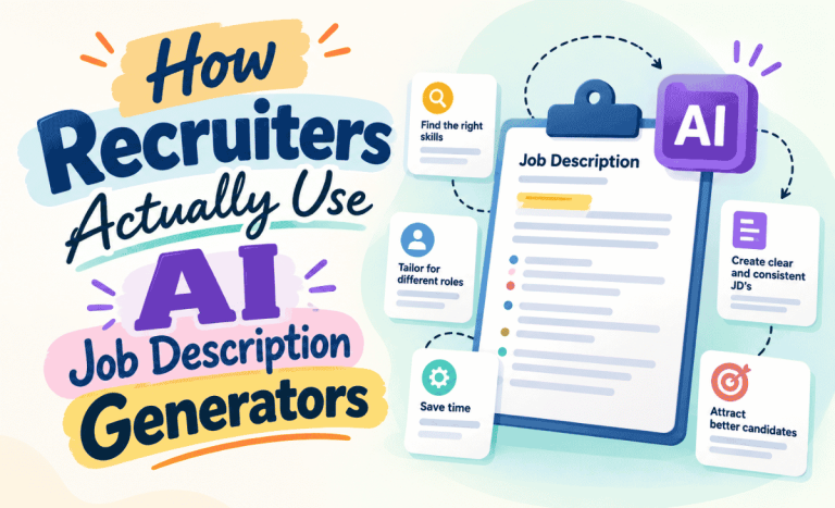 How Recruiters Actually Use AI Job Description Generators